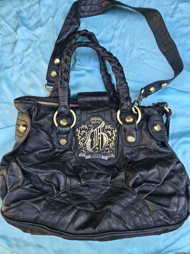 Vintage guess black - vintage, leather