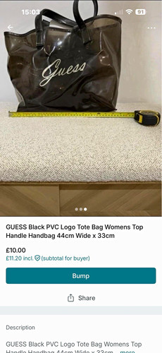 Guess black pvc - guess, logo
