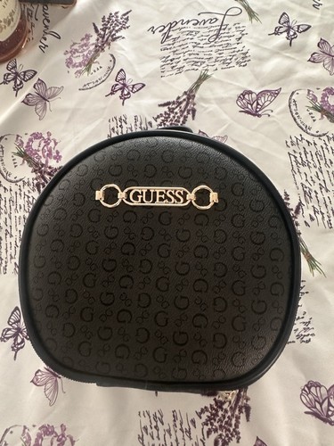 Guess black round crossbody - guess,