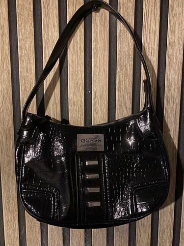 Vintage y2k guess black - black, pvc