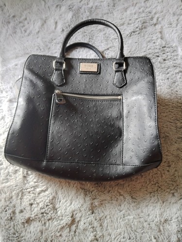 Guess black faux leather - guess,