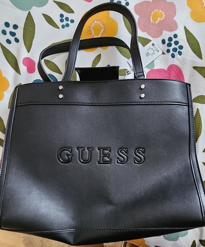 Guess large black - black, handbag
