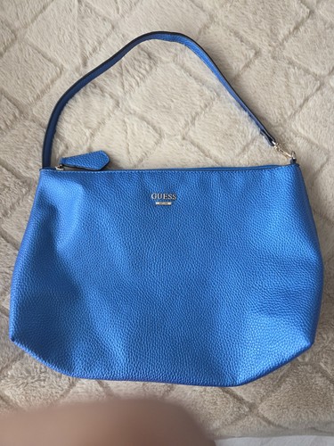 Royal blue guess handbag - blue,