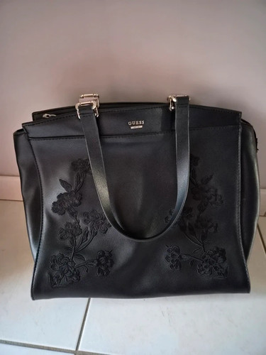 Guess black embroidered - black,