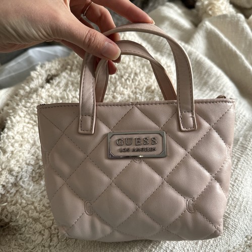 Guess mini blush pink quilt - guess,