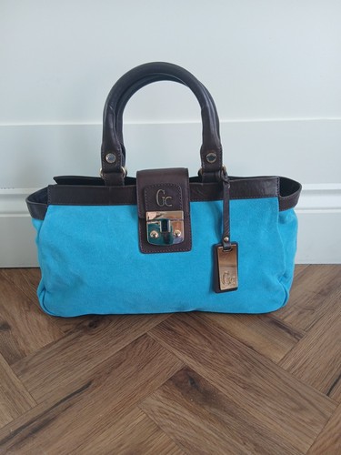 Guess blue suade and - suade, brown