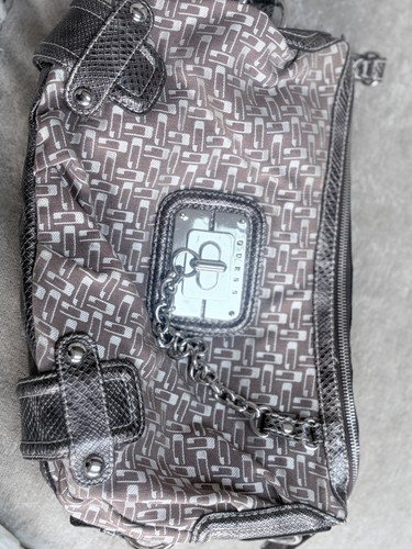 Guess brown monogram shoulder - guess,