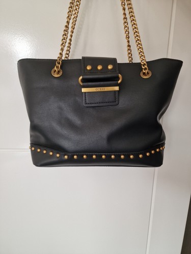 Guess large black handbag - guess,