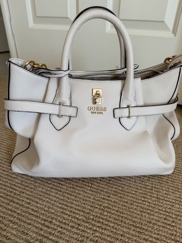 Guess handbag purse off white - guess, off-white