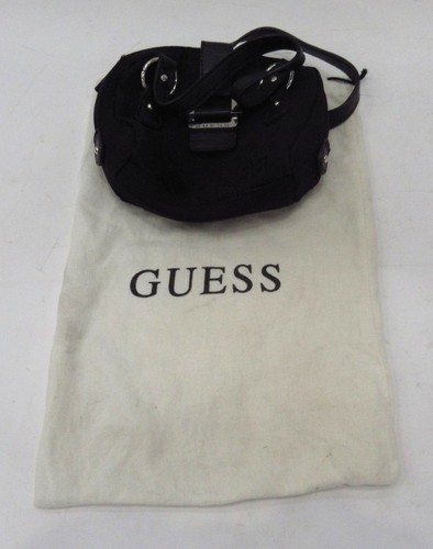 Guess handbag black small - black,