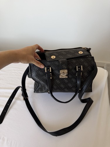 Guess women black hand bag - guess,