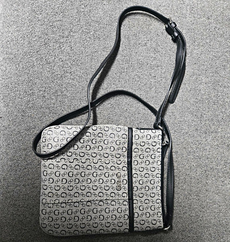 Guess logo monogram shoulder - monogram,