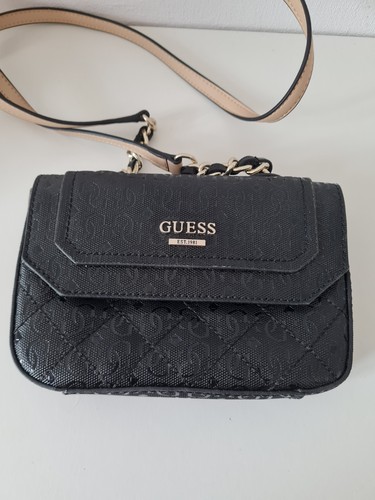 Guess black logo - black,