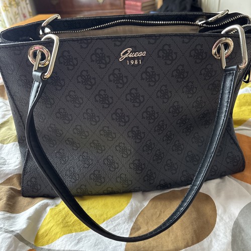 Black handbag guess - black,