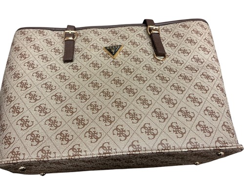 Guess logo pattern - guess, tote