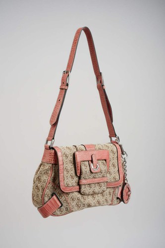 Guess pink buckle - pink, bag