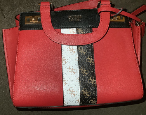 Guess red ladies handbag 26 - ladies, handbag,